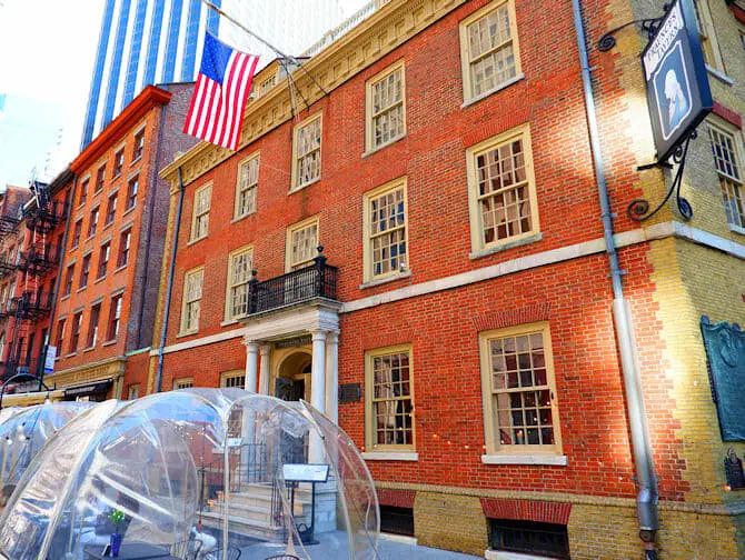 Visite guidée Hamilton à New York - Fraunces Tavern