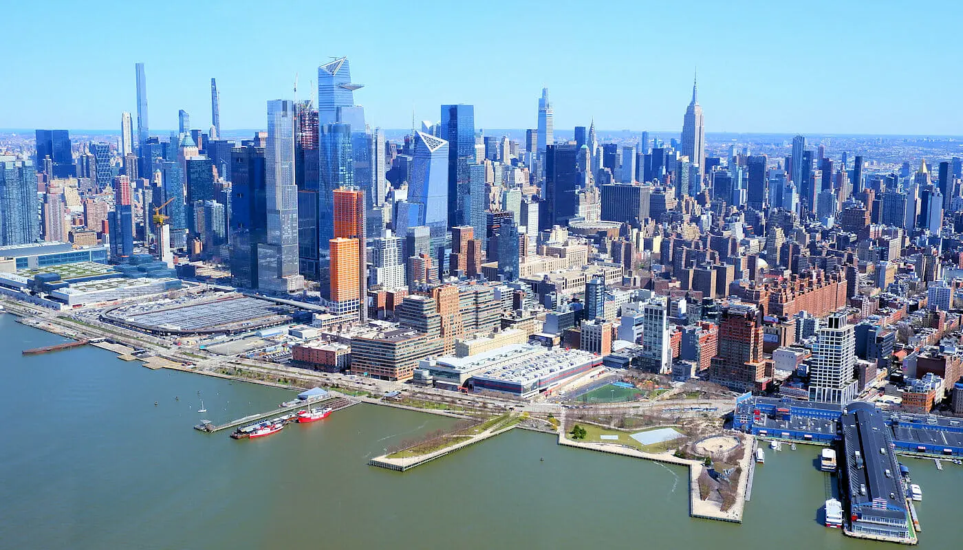 Manhattan a New York Skyline