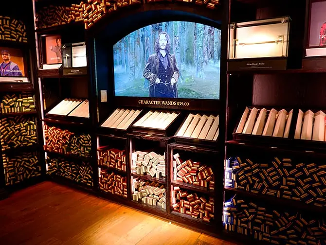 Magasins de jouets &agrave; New York - Harry Potter shop
