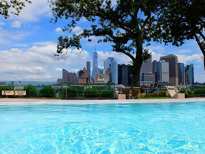 Spa à New York - Vue