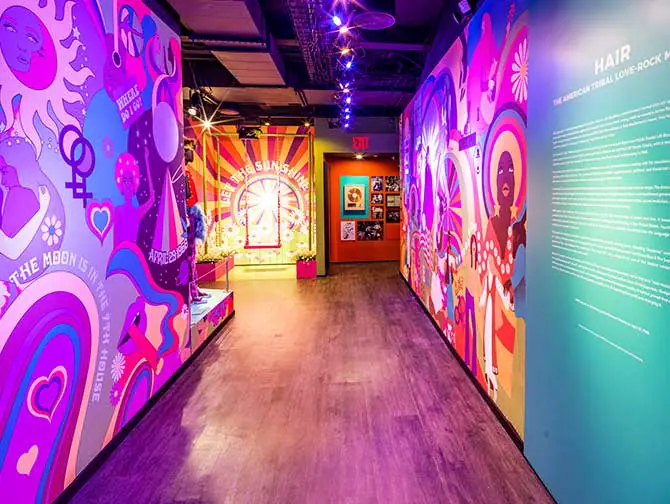 Museum of Broadway à New York - Passage interactif