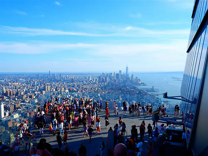 City Climb au Edge à New York - Observatoire