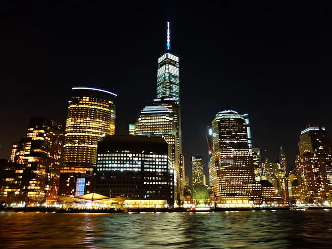 Dîner-croisière Hudson River à New York - Skyline
