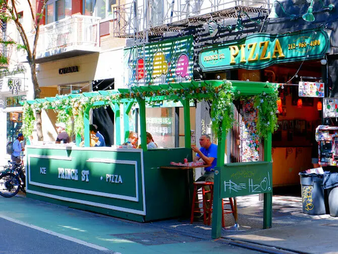 La meilleure pizza de New York - Prince Street Pizza NYC