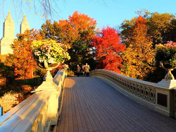 Itinéraires piétons à New York - Visite de Central Park