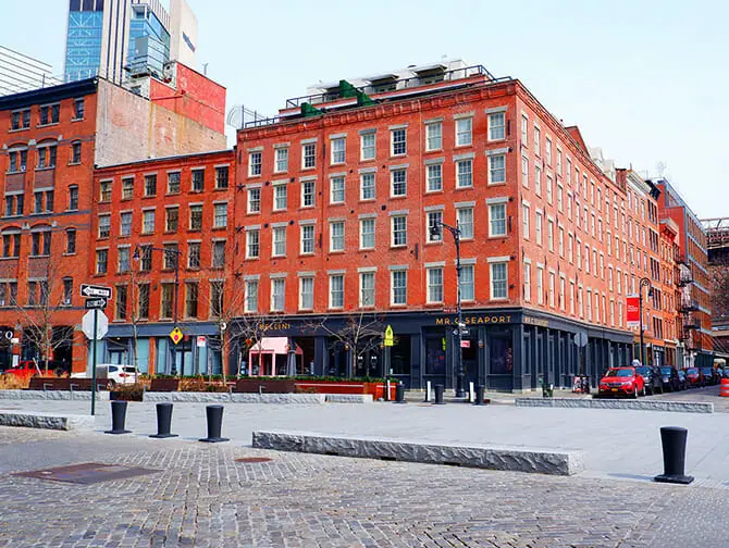 Itin&eacute;raires pi&eacute;tons &agrave; New York - Downtown Manhattan