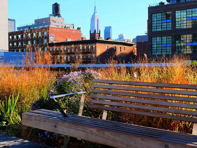 Itin&eacute;raires pi&eacute;tons &agrave; New York - High Line-Hudson Yards