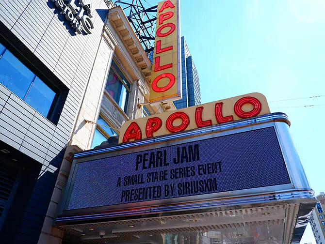 Billets pour l'Apollo Theater à New York