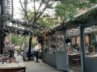 Restaurants fran&ccedil;ais &agrave; New York - St Tropez West Village Terrasse