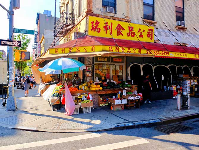Visite guidée privée de New York en français - Chinatown