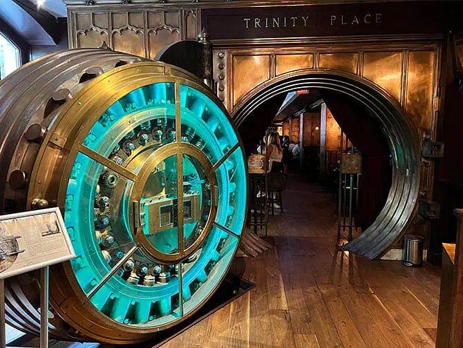 Restaurants à Thème à New York - Trinity Place 
