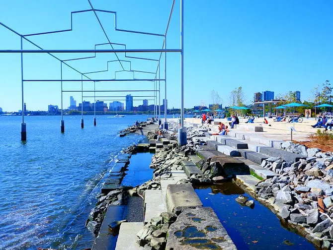 Gansevoort Peninsula à New York - Plage
