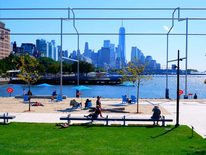 Gansevoort Peninsula à New York - Parc