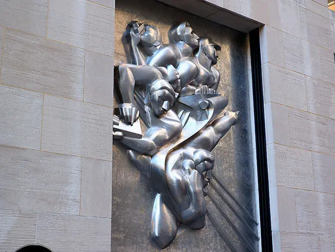 Visite du Rockefeller Center Art Extérieur