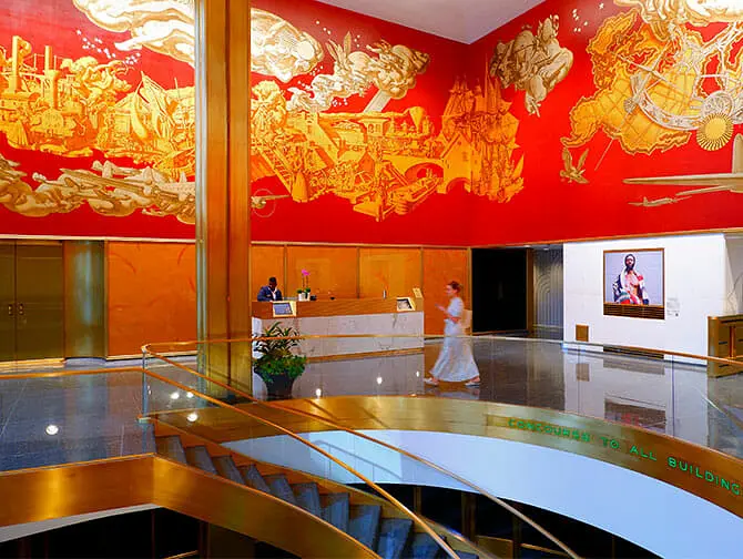 Visite du Rockefeller Center Intérieur