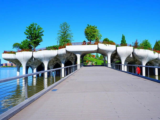 Hudson River Park à New York - Little Island