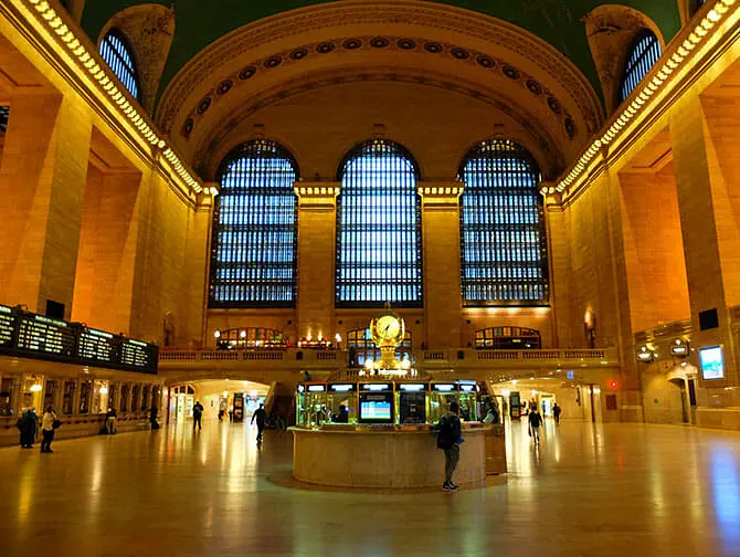 Visite nocturne de New York - Grand Central Terminal