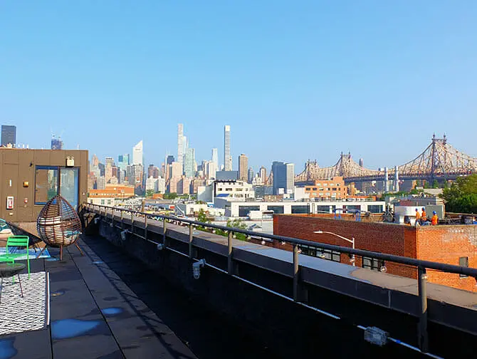 Auberges de Jeunesse à New York - Rooftop du Local NYC 
