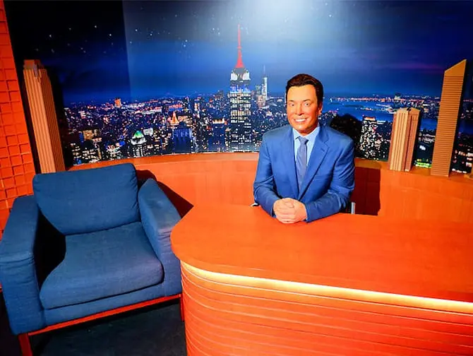 Madame Tussauds à New York Tonight Show