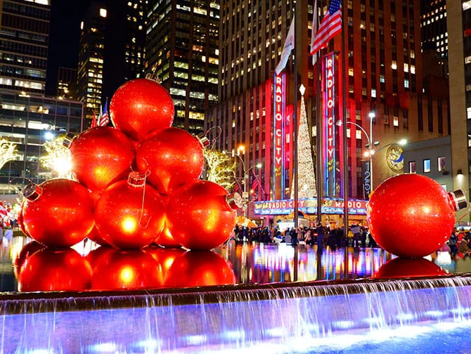 Itinéraires piétons à New York - Visite Noël à New York