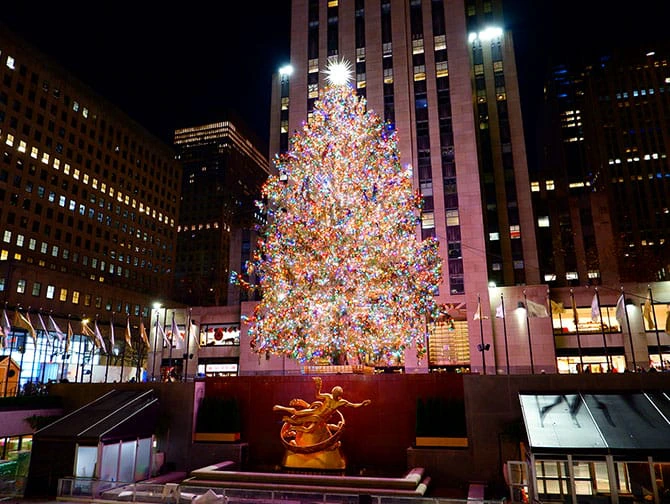 Itin&eacute;raires pi&eacute;tons &agrave; New York - No&euml;l &agrave; New York