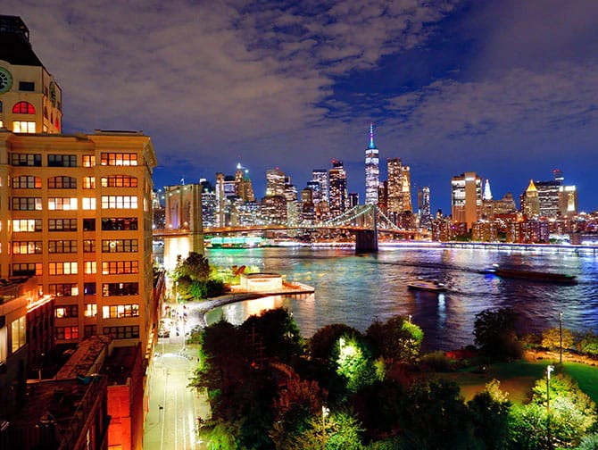 Itin&eacute;raires pi&eacute;tons &agrave; New York - Visite en soir&eacute;e de Brooklyn & Chinatown