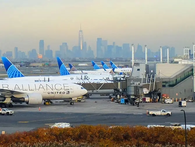 Newark Liberty International Airport - Avions