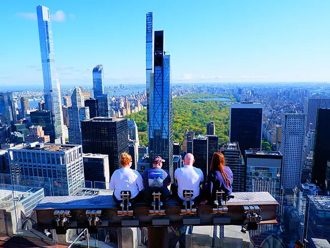 Billets pour le Top of the Rock - The Beam Experience
