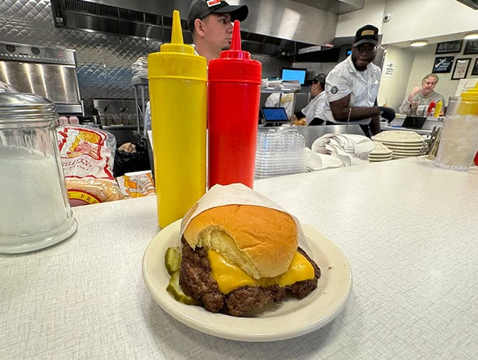 Les meilleurs hamburgers de New York - Burger de chez Hamburger America