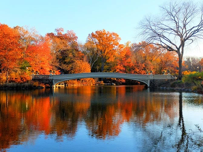 Visite &agrave; v&eacute;lo en fran&ccedil;ais &agrave; New York - Bow Bridge