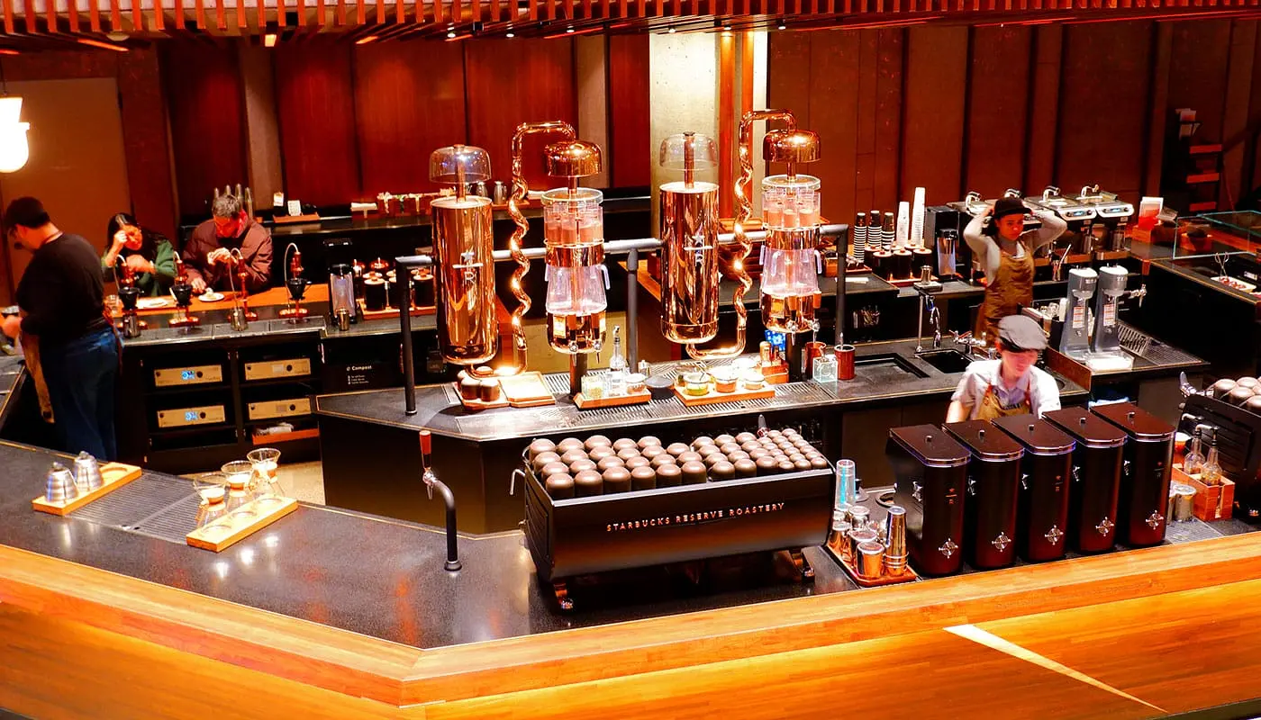 Les meilleurs cafés à New York - Starbucks Reserve Roastery New York