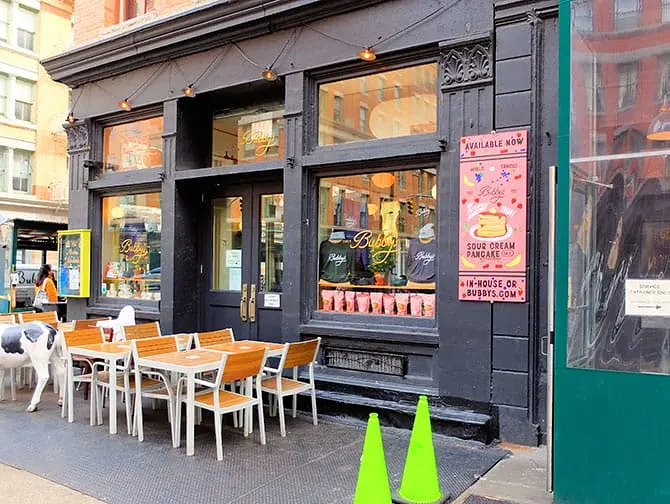 Petit-déjeuner à New York - Bubby's