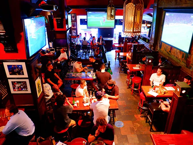 Les meilleurs bars sportifs de New York - The Football Factory at Legends
