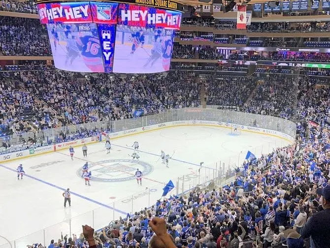 NHL Hockey sur glace à New York
