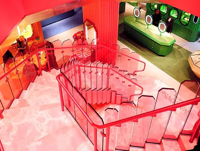 Swarovski à New York - Intérieur