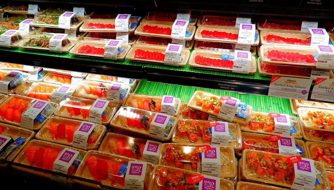 Le Meilleur sushi à New York - Supermarché