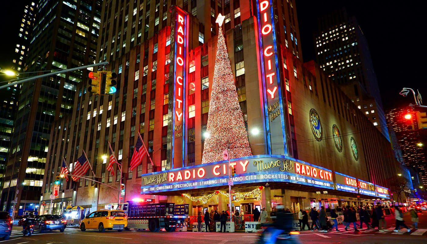 Noël à New York - Itinéraire piéton de Noël