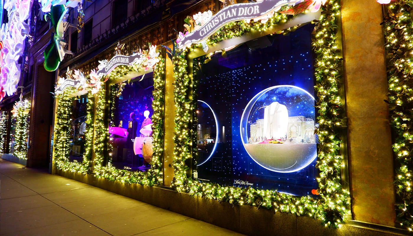 Noël à New York - Vitrines