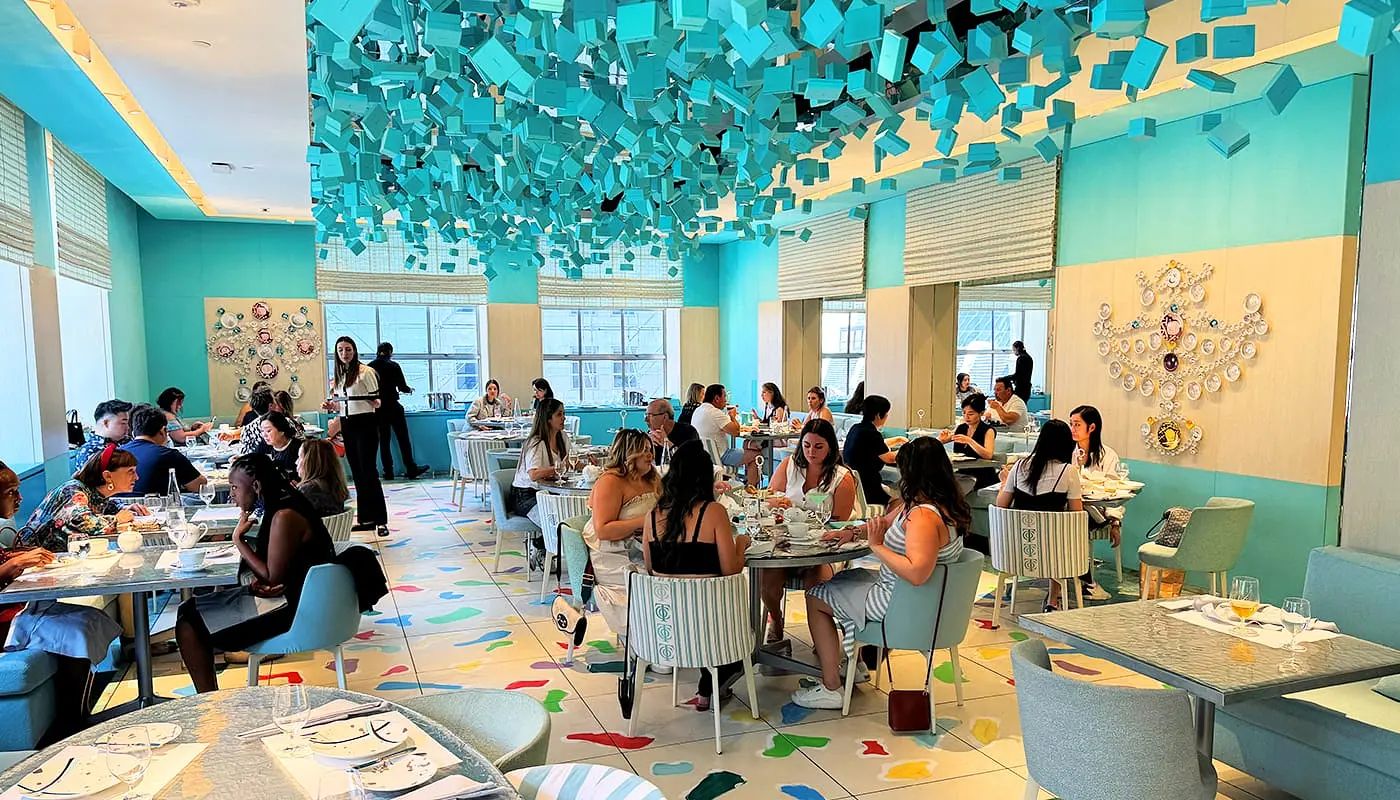 High Tea à New York - Tiffany's