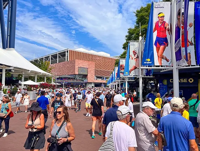 US Open Tennis Tickets- Ambiance
