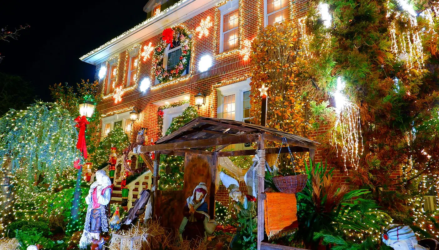 Visiter New York à Noël : Itinéraire - Visite de Dyker Heights