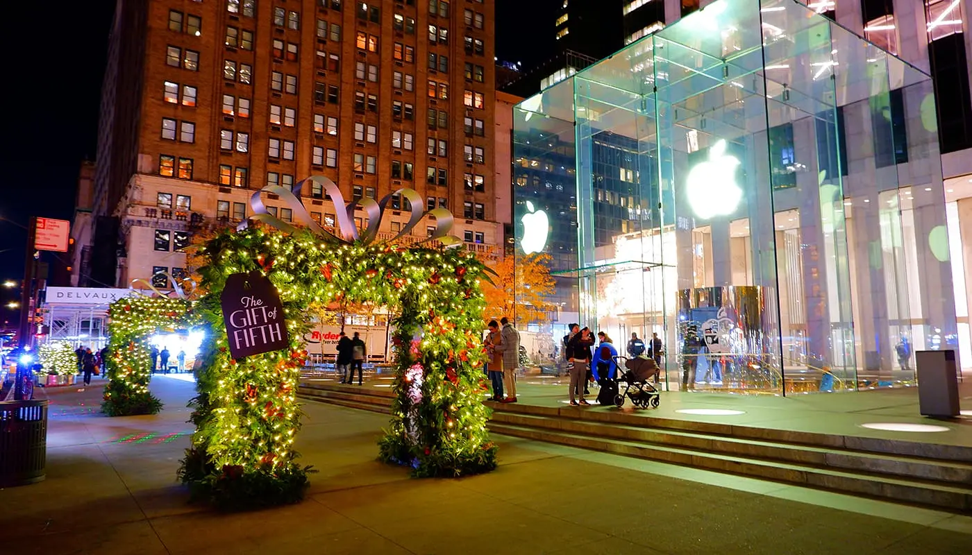 Visiter New York à Noël : Itinéraire - Fifth Avenue