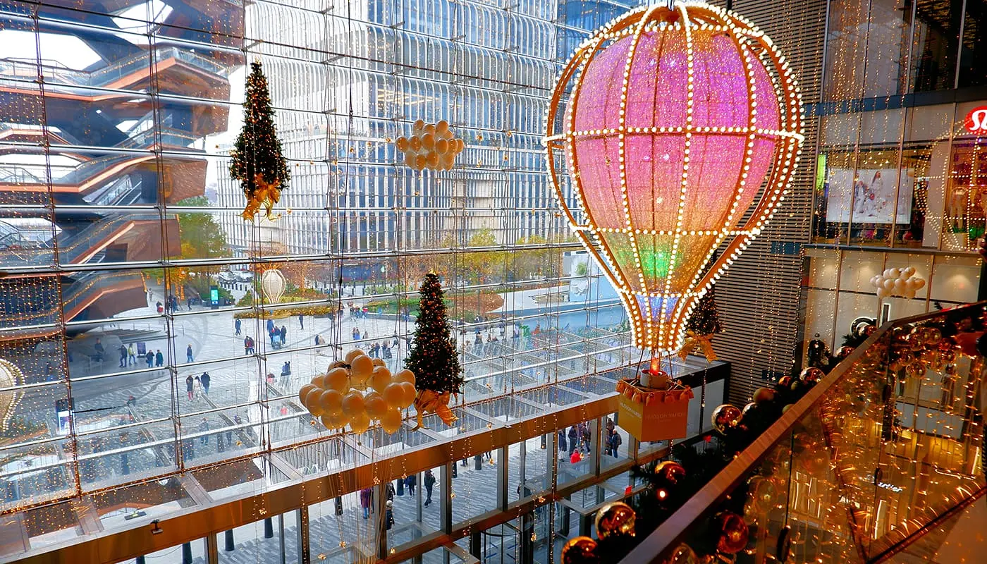 Visiter New York à Noël : Itinéraire - Hudson Yards