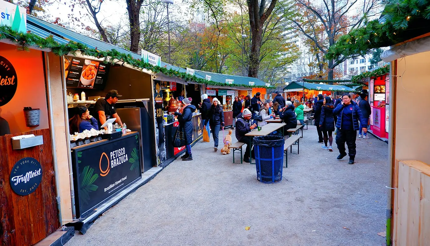 Visiter New York à Noël : Itinéraire - Marché de Noël à Union Square
