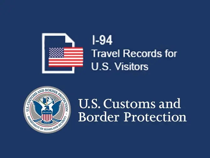 Formulaire I-94 pour les États-Unis