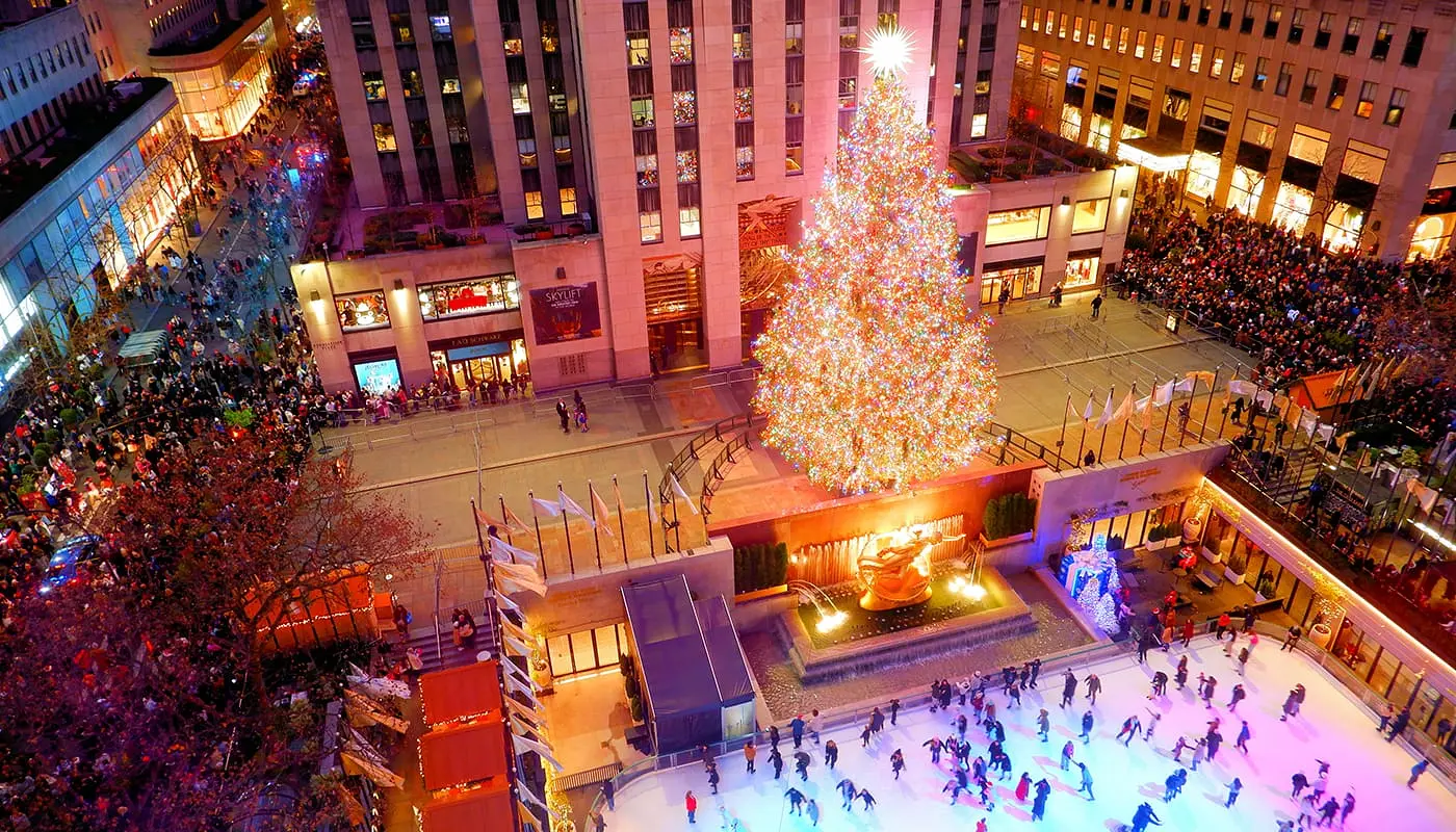 Ambiance de Noël à New York - Visite VIP du Rockefeller Center