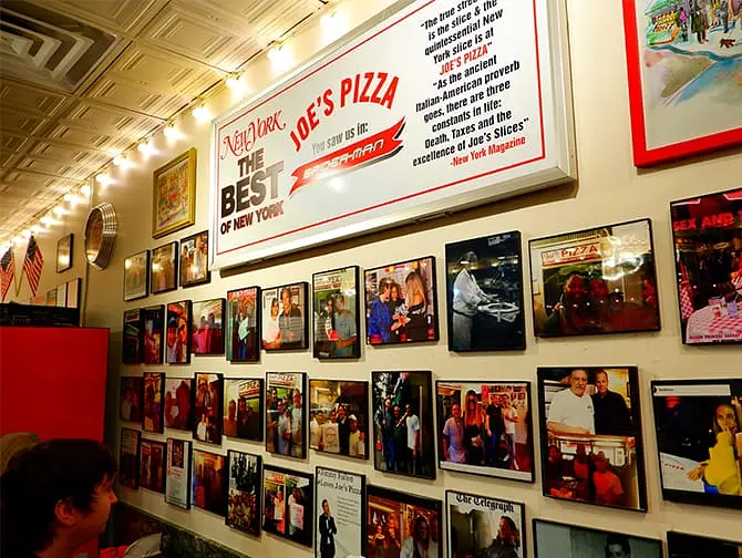 Visite guidée pizza à New York - Pizzeria