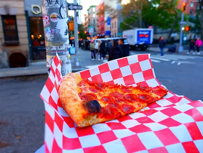 Visite guidée pizza à New York