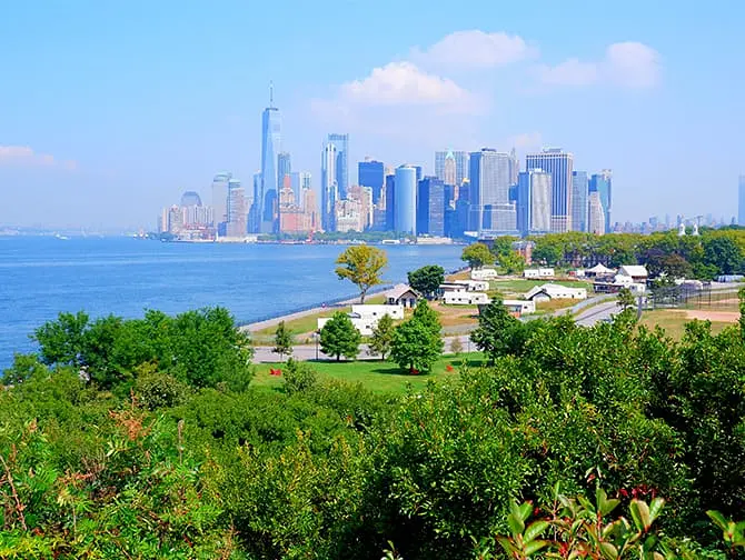 Itin&eacute;raires pi&eacute;tons &agrave; New York - Governors Island