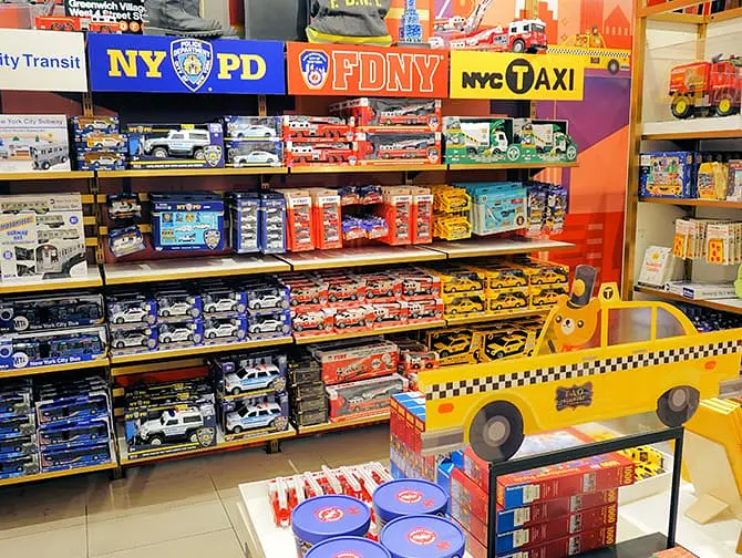 FAO Schwarz à New York - Cadeaux